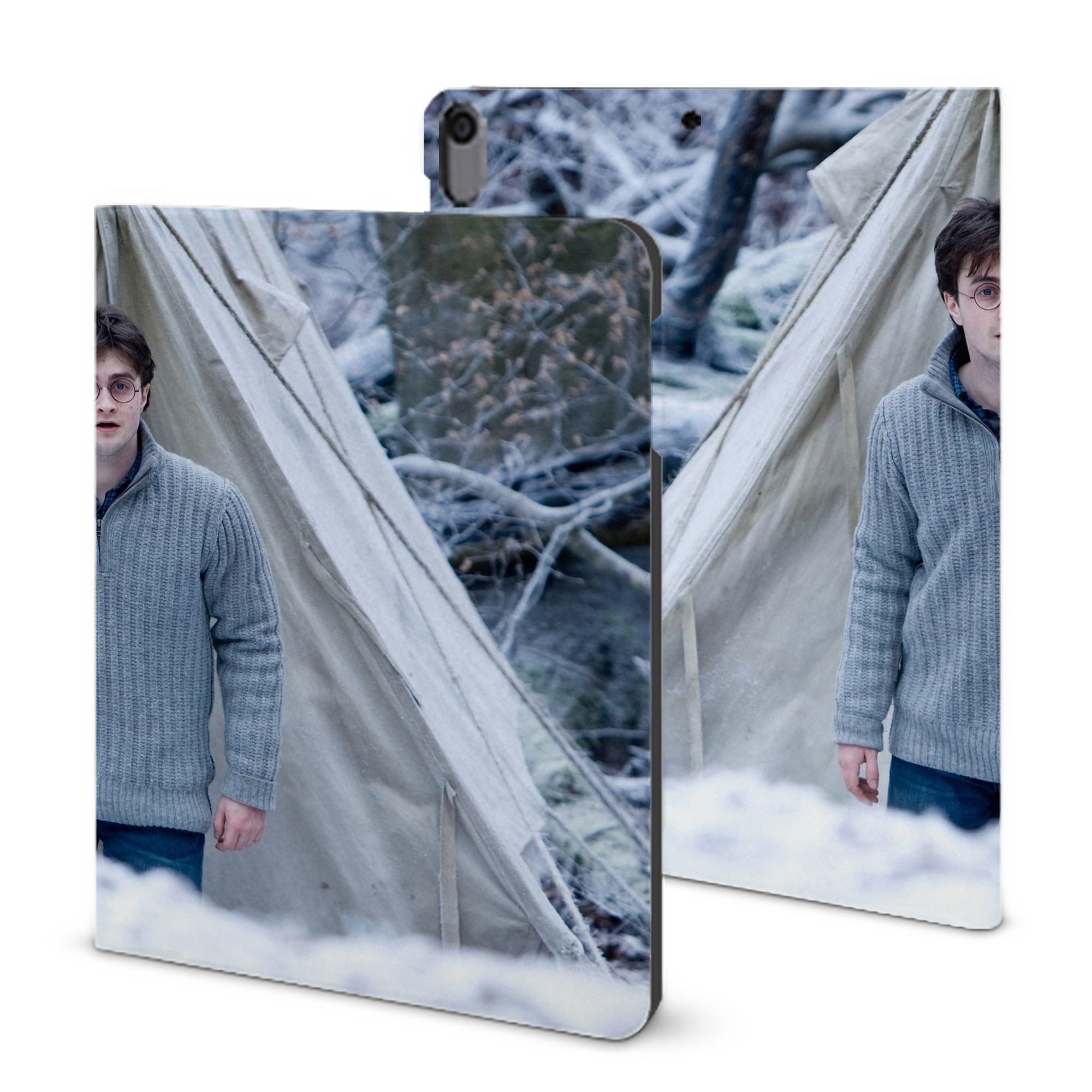 （画像用） Harry Potter ハリー・ポッターシリーズ IPad ケース ブック型 PUレザー TPU 耐衝撃 軽量 薄型 ペン収納なし 全面保護 IPad 各モデル対応
